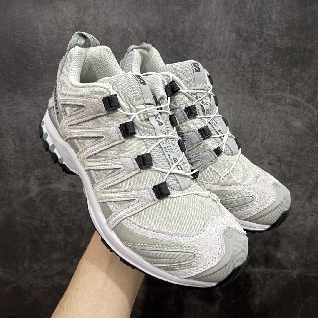图片[13]-【S版纯原】SALOMON XA Pro 3D ADV 萨洛蒙潮流越野机能户外功能鞋 全新版本出货 性价比拉满 品质 细节 材料都是肉眼可以见！ 售前售后也是其它工厂无法匹敌！ 纯原外贸平台特供订单 耗时半年巨作 全套原纸板楦头开发 原厂特供网布配套加持 确保原汁原味 完美呈现版型 原档数据独家私模五层组合大底 男女鞋同步官方 原装Ortholite轻量化鞋垫 中底布带钢印编号 原厂TPU锁扣 进口港宝加持 后跟自然饱满 还原公司包裹性 鞋面采用SENSIFT贴合技术 全方位贴合包裹脚型 鞋跟部鞋底牵引设计 提供强大的抓地性能 更适应野外崎岖不平的道路 其3D ADVANCED CHASSIS底盘 材料轻量大化 钉齿设计更具稳定性 防护性 鞋底易磨损区运用CONTAGRIP高耐磨材料 应对城市硬质路面长距离跑考验 尺码：36 36.5 37.5 38 38.5 39 40 40.5 41 42 42.5 43 44 44.5 45-选品中心