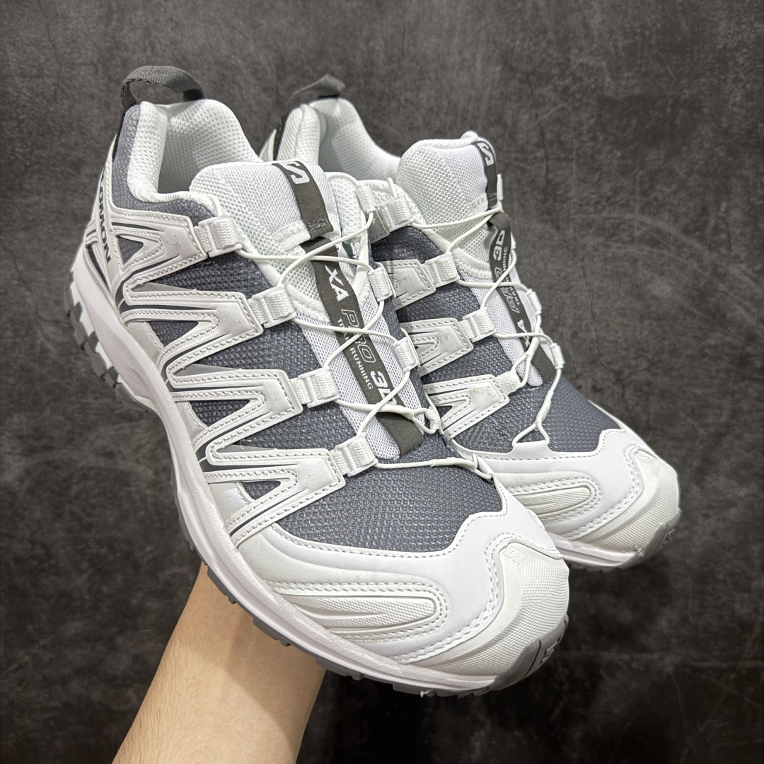 图片[5]-【S版纯原】SALOMON XA Pro 3D ADV 萨洛蒙潮流越野机能户外功能鞋 全新版本出货 性价比拉满 品质 细节 材料都是肉眼可以见！ 售前售后也是其它工厂无法匹敌！ 纯原外贸平台特供订单 耗时半年巨作 全套原纸板楦头开发 原厂特供网布配套加持 确保原汁原味 完美呈现版型 原档数据独家私模五层组合大底 男女鞋同步官方 原装Ortholite轻量化鞋垫 中底布带钢印编号 原厂TPU锁扣 进口港宝加持 后跟自然饱满 还原公司包裹性 鞋面采用SENSIFT贴合技术 全方位贴合包裹脚型 鞋跟部鞋底牵引设计 提供强大的抓地性能 更适应野外崎岖不平的道路 其3D ADVANCED CHASSIS底盘 材料轻量大化 钉齿设计更具稳定性 防护性 鞋底易磨损区运用CONTAGRIP高耐磨材料 应对城市硬质路面长距离跑考验 尺码：36 36.5 37.5 38 38.5 39 40 40.5 41 42 42.5 43 44 44.5 45-选品中心
