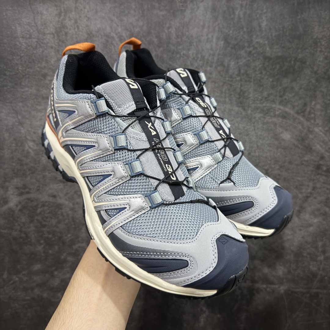 图片[7]-【S版纯原】SALOMON XA Pro 3D ADV 萨洛蒙潮流越野机能户外功能鞋 全新版本出货 性价比拉满 品质 细节 材料都是肉眼可以见！ 售前售后也是其它工厂无法匹敌！ 纯原外贸平台特供订单 耗时半年巨作 全套原纸板楦头开发 原厂特供网布配套加持 确保原汁原味 完美呈现版型 原档数据独家私模五层组合大底 男女鞋同步官方 原装Ortholite轻量化鞋垫 中底布带钢印编号 原厂TPU锁扣 进口港宝加持 后跟自然饱满 还原公司包裹性 鞋面采用SENSIFT贴合技术 全方位贴合包裹脚型 鞋跟部鞋底牵引设计 提供强大的抓地性能 更适应野外崎岖不平的道路 其3D ADVANCED CHASSIS底盘 材料轻量大化 钉齿设计更具稳定性 防护性 鞋底易磨损区运用CONTAGRIP高耐磨材料 应对城市硬质路面长距离跑考验 尺码：36 36.5 37.5 38 38.5 39 40 40.5 41 42 42.5 43 44 44.5 45-选品中心