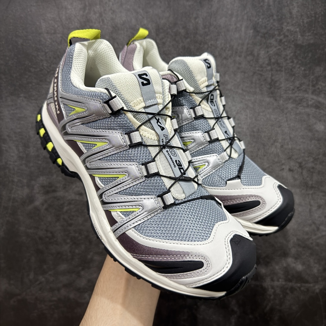 图片[15]-【S版纯原】SALOMON XA Pro 3D ADV 萨洛蒙潮流越野机能户外功能鞋 全新版本出货 性价比拉满 品质 细节 材料都是肉眼可以见！ 售前售后也是其它工厂无法匹敌！ 纯原外贸平台特供订单 耗时半年巨作 全套原纸板楦头开发 原厂特供网布配套加持 确保原汁原味 完美呈现版型 原档数据独家私模五层组合大底 男女鞋同步官方 原装Ortholite轻量化鞋垫 中底布带钢印编号 原厂TPU锁扣 进口港宝加持 后跟自然饱满 还原公司包裹性 鞋面采用SENSIFT贴合技术 全方位贴合包裹脚型 鞋跟部鞋底牵引设计 提供强大的抓地性能 更适应野外崎岖不平的道路 其3D ADVANCED CHASSIS底盘 材料轻量大化 钉齿设计更具稳定性 防护性 鞋底易磨损区运用CONTAGRIP高耐磨材料 应对城市硬质路面长距离跑考验 尺码：36 36.5 37.5 38 38.5 39 40 40.5 41 42 42.5 43 44 44.5 45-选品中心