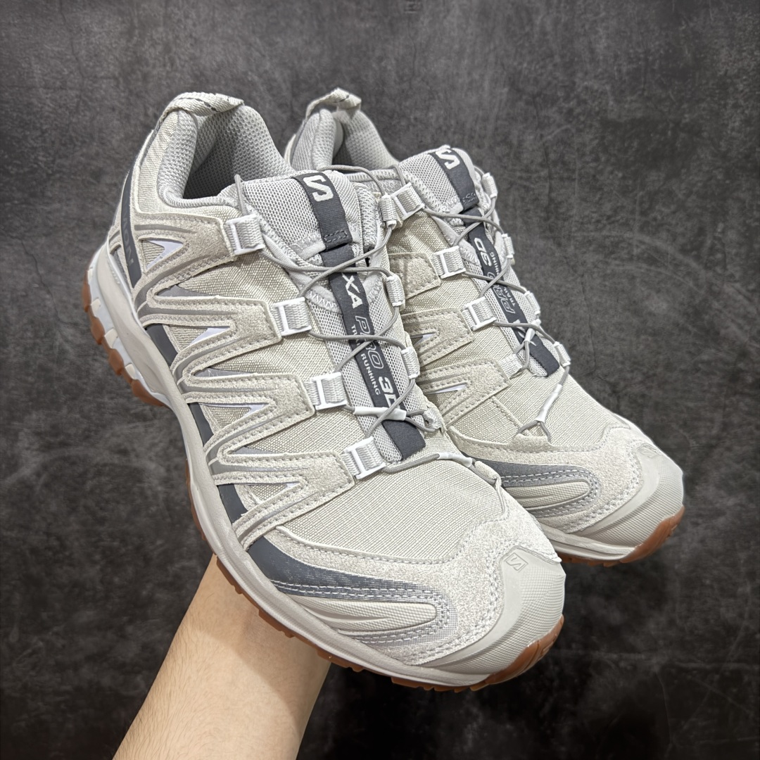 图片[12]-【S版纯原】SALOMON XA Pro 3D ADV 萨洛蒙潮流越野机能户外功能鞋 全新版本出货 性价比拉满 品质 细节 材料都是肉眼可以见！ 售前售后也是其它工厂无法匹敌！ 纯原外贸平台特供订单 耗时半年巨作 全套原纸板楦头开发 原厂特供网布配套加持 确保原汁原味 完美呈现版型 原档数据独家私模五层组合大底 男女鞋同步官方 原装Ortholite轻量化鞋垫 中底布带钢印编号 原厂TPU锁扣 进口港宝加持 后跟自然饱满 还原公司包裹性 鞋面采用SENSIFT贴合技术 全方位贴合包裹脚型 鞋跟部鞋底牵引设计 提供强大的抓地性能 更适应野外崎岖不平的道路 其3D ADVANCED CHASSIS底盘 材料轻量大化 钉齿设计更具稳定性 防护性 鞋底易磨损区运用CONTAGRIP高耐磨材料 应对城市硬质路面长距离跑考验 尺码：36 36.5 37.5 38 38.5 39 40 40.5 41 42 42.5 43 44 44.5 45-选品中心