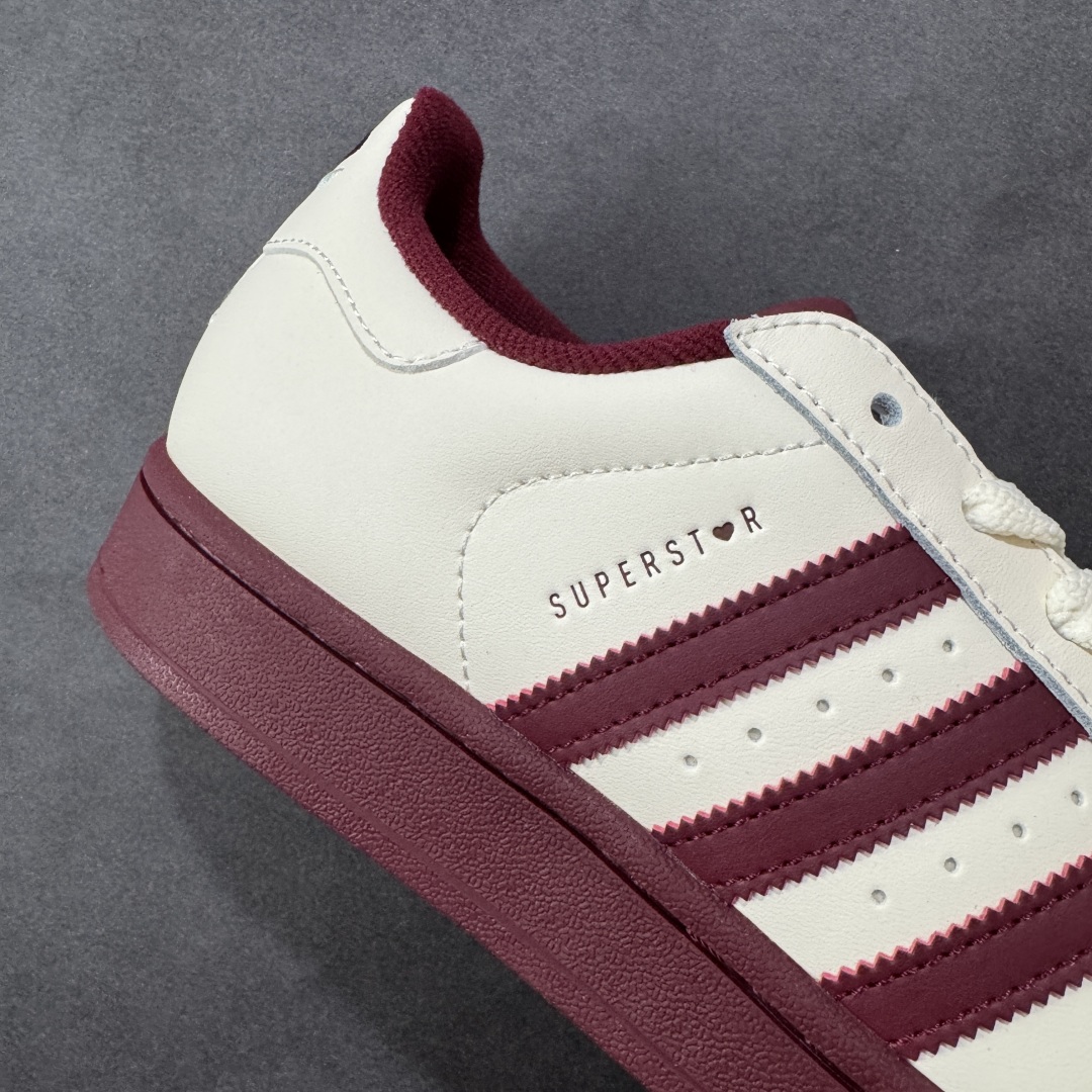 170    AdidOriginals Superstar II 防滑耐磨轻便透气 低帮贝壳头板鞋  KJ6981