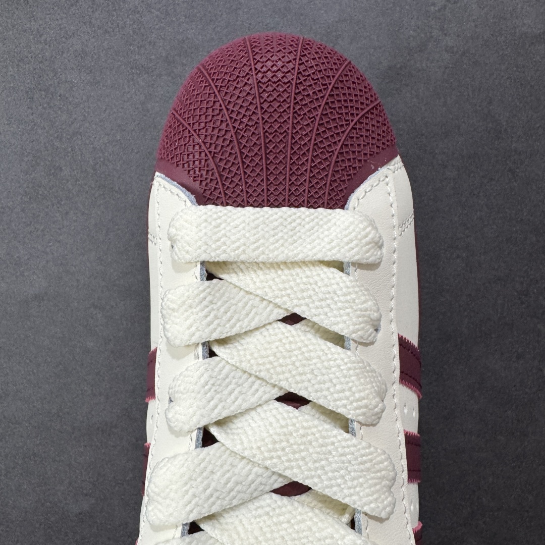170    AdidOriginals Superstar II 防滑耐磨轻便透气 低帮贝壳头板鞋  KJ6981