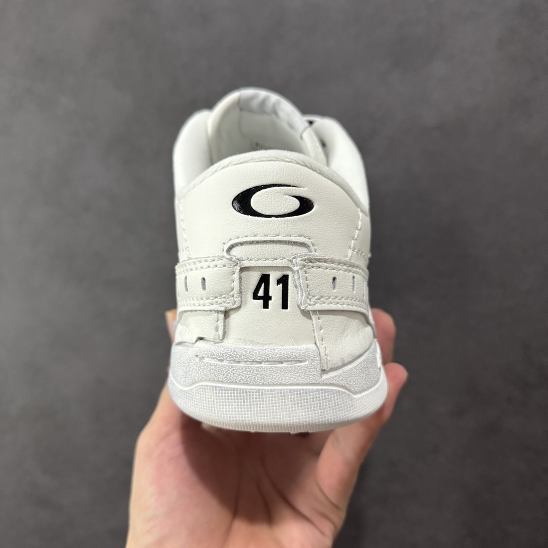  
【公司级H版】Balenciaga 巴黎世家 Hamptons 手工做旧款 牛皮革 复古圆头系带低帮