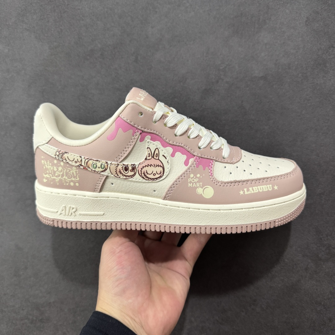  
【纯原】Nike Air Force 1'07 Low 米粉拉布布 空军一号低帮休闲板鞋 KB168