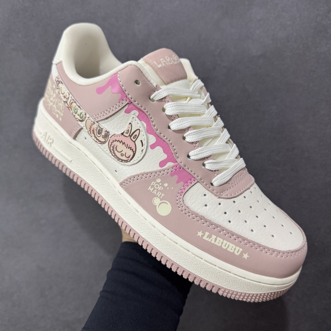  
【纯原】Nike Air Force 1'07 Low 米粉拉布布 空军一号低帮休闲板鞋 KB168