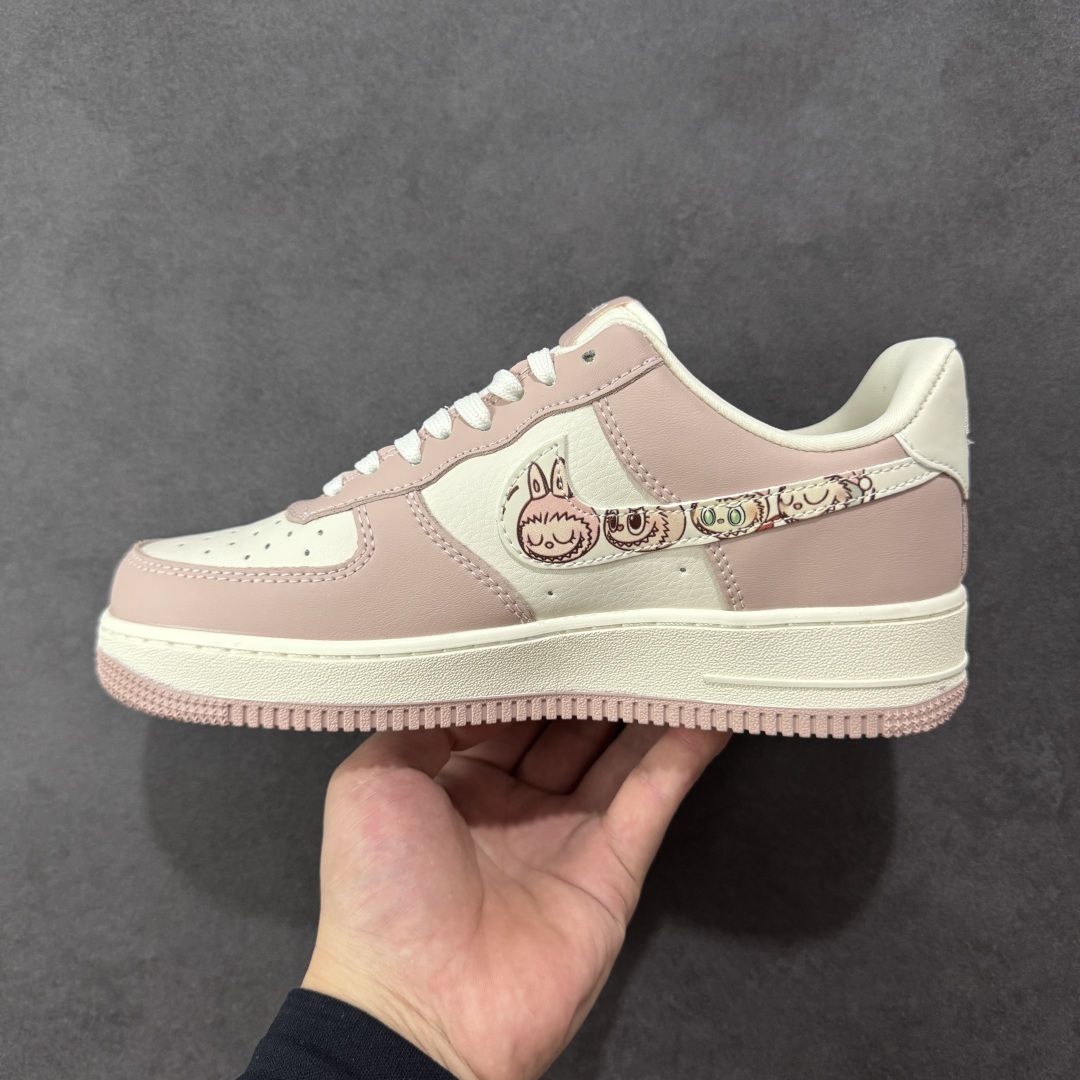  
【纯原】Nike Air Force 1'07 Low 米粉拉布布 空军一号低帮休闲板鞋 KB168