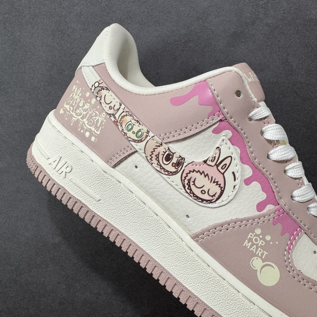  
【纯原】Nike Air Force 1'07 Low 米粉拉布布 空军一号低帮休闲板鞋 KB168