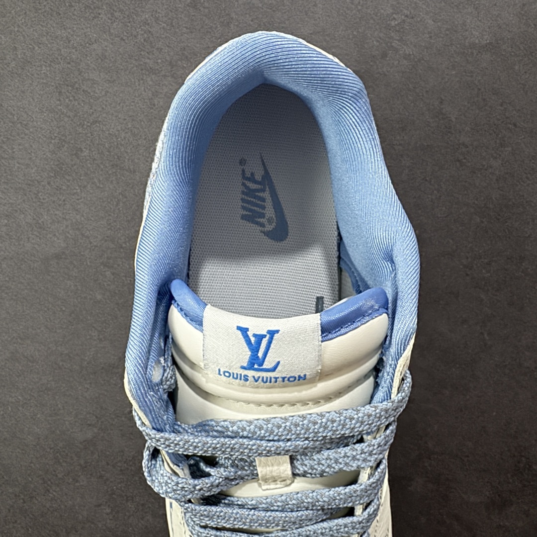 280  定制版 Nike SB Dunk Low LV联名 冰蓝牛仔满天星  低帮休闲板鞋 JP1628-028