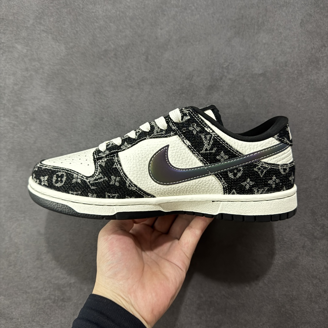 280  定制版 Nike SB Dunk Low LV联名 黑镭射渐变 低帮休闲板鞋  SC0601-451