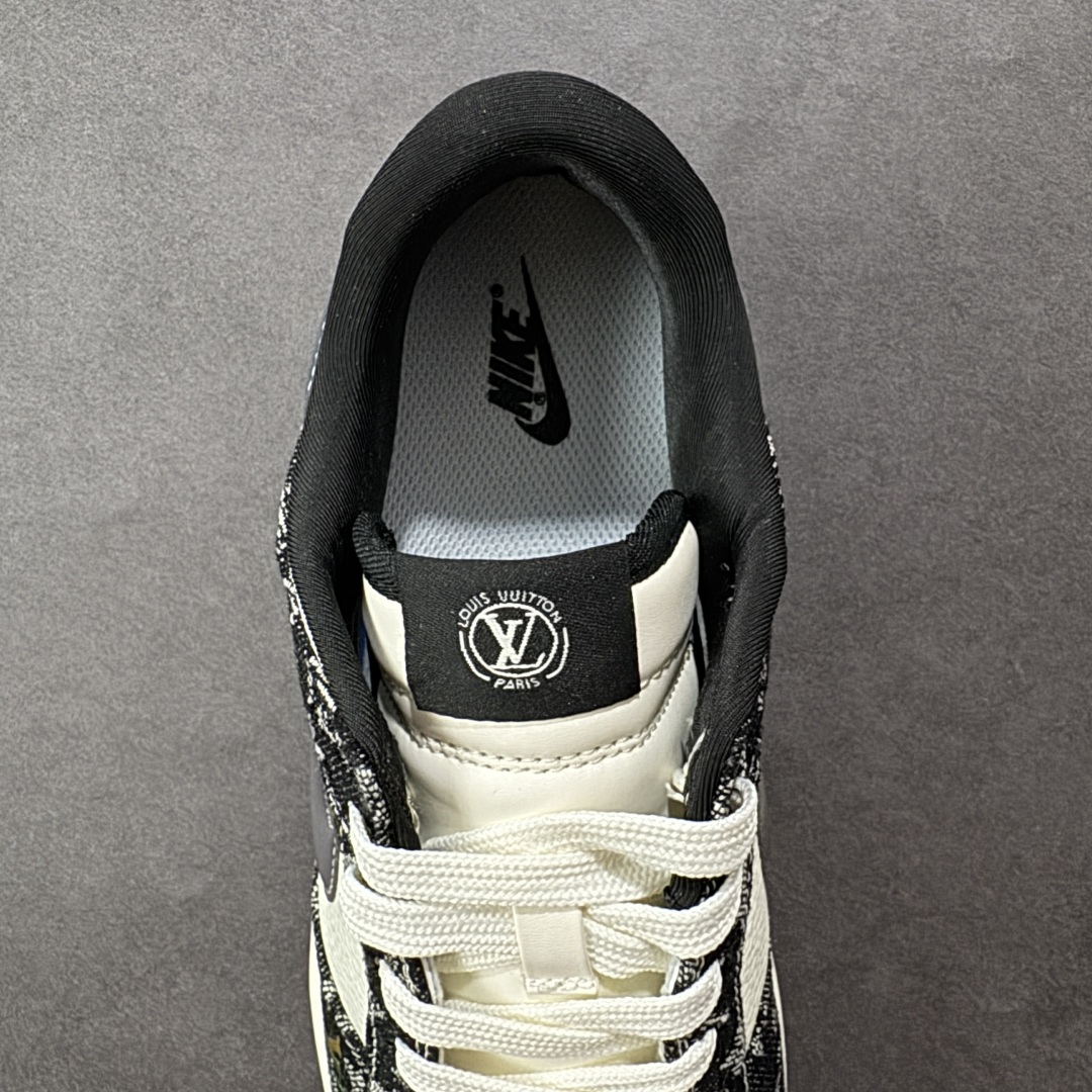 280  定制版 Nike SB Dunk Low LV联名 黑镭射渐变 低帮休闲板鞋  SC0601-451