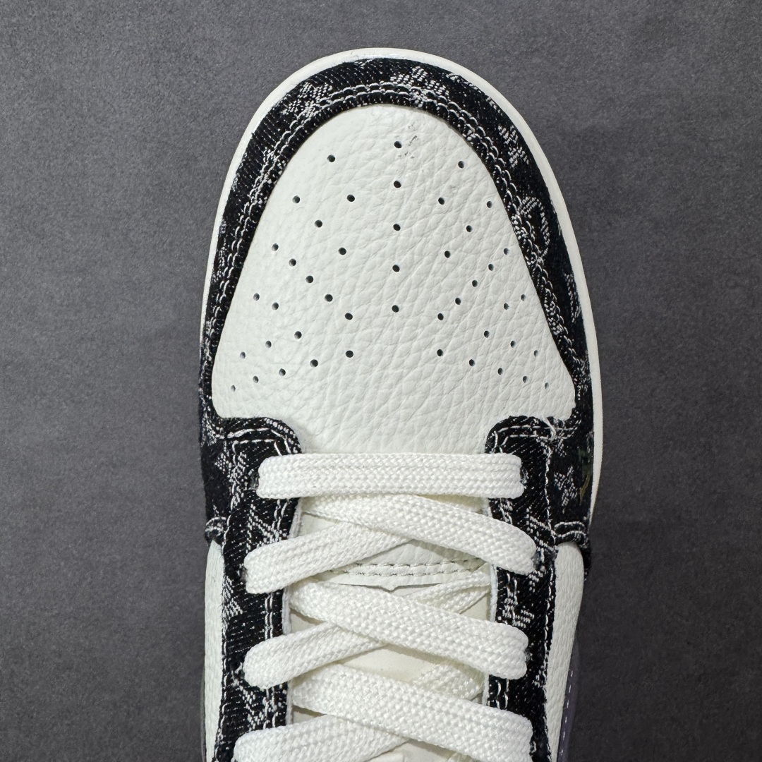 280  定制版 Nike SB Dunk Low LV联名 黑镭射渐变 低帮休闲板鞋  SC0601-451