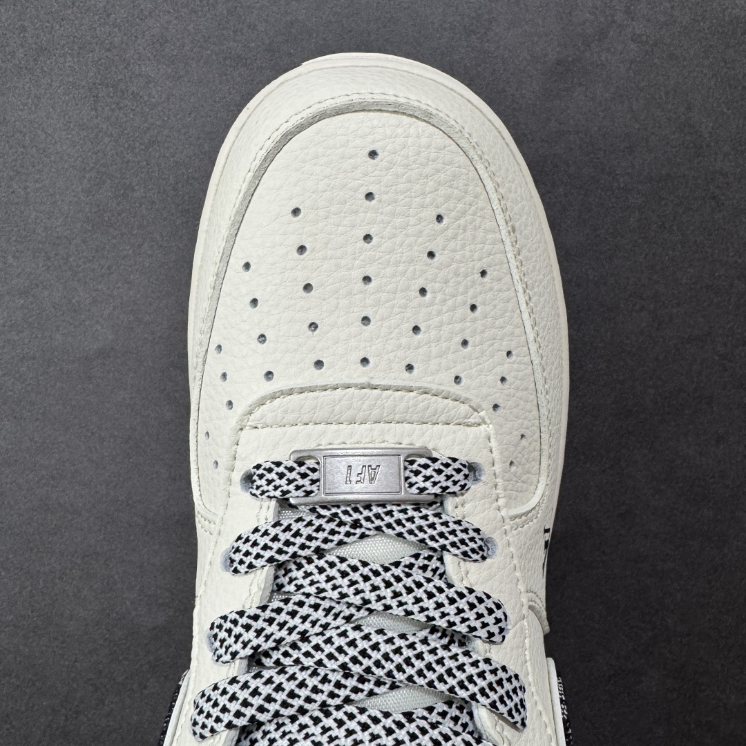260  定制版 NIke Air Force 1 '07 Low “LV联名——黑牛仔印花”空军一号 低帮 运动鞋  SM6668-108