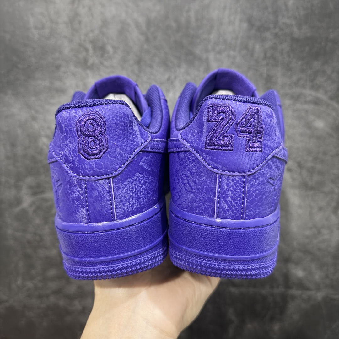 200  XE纯原 Kobe x Nike Air Force 1'07 Low 科比 空军一号低帮休闲板鞋 紫色 IB0018-500