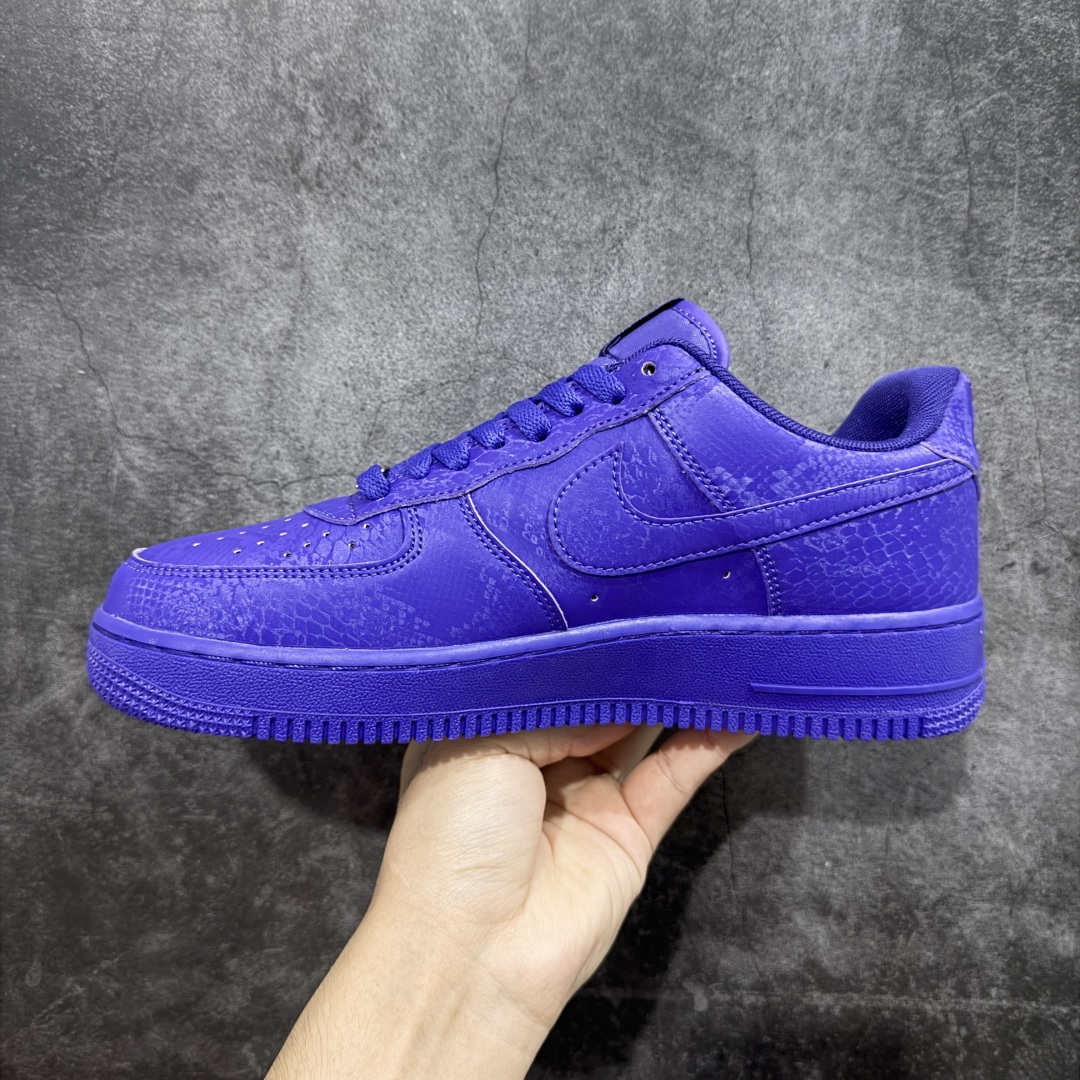 200  XE纯原 Kobe x Nike Air Force 1'07 Low 科比 空军一号低帮休闲板鞋 紫色 IB0018-500
