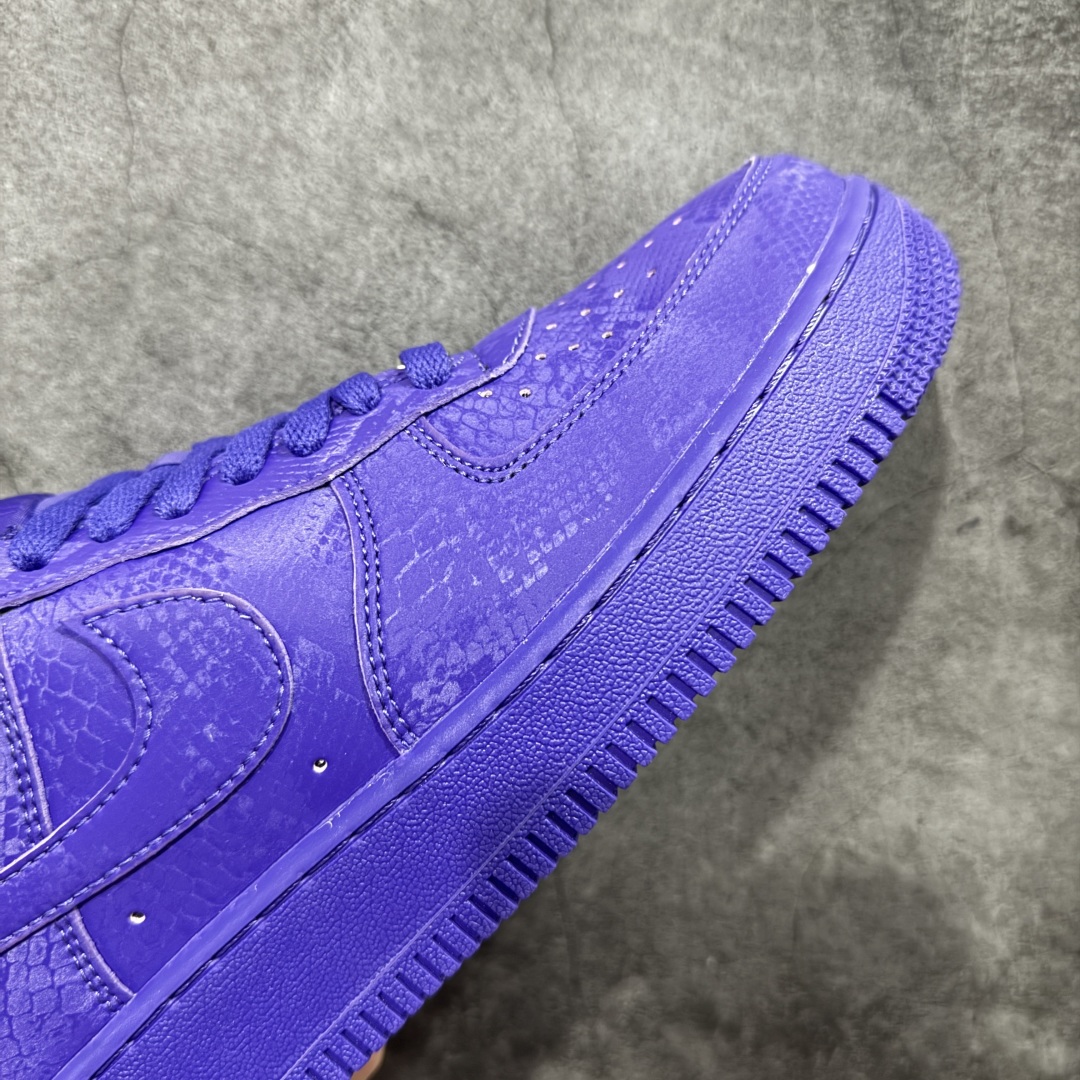 200  XE纯原 Kobe x Nike Air Force 1'07 Low 科比 空军一号低帮休闲板鞋 紫色 IB0018-500