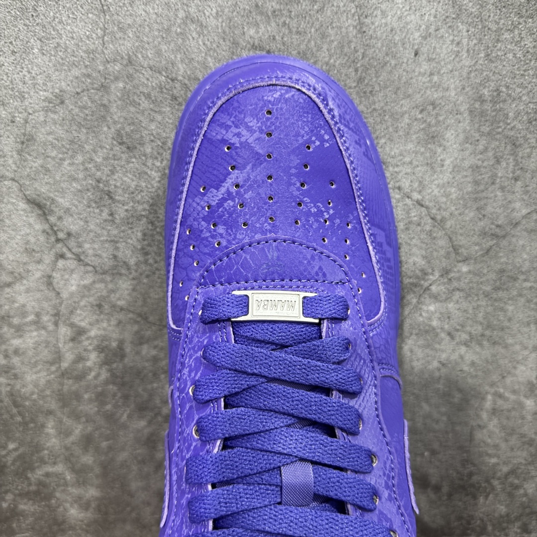 200  XE纯原 Kobe x Nike Air Force 1'07 Low 科比 空军一号低帮休闲板鞋 紫色 IB0018-500
