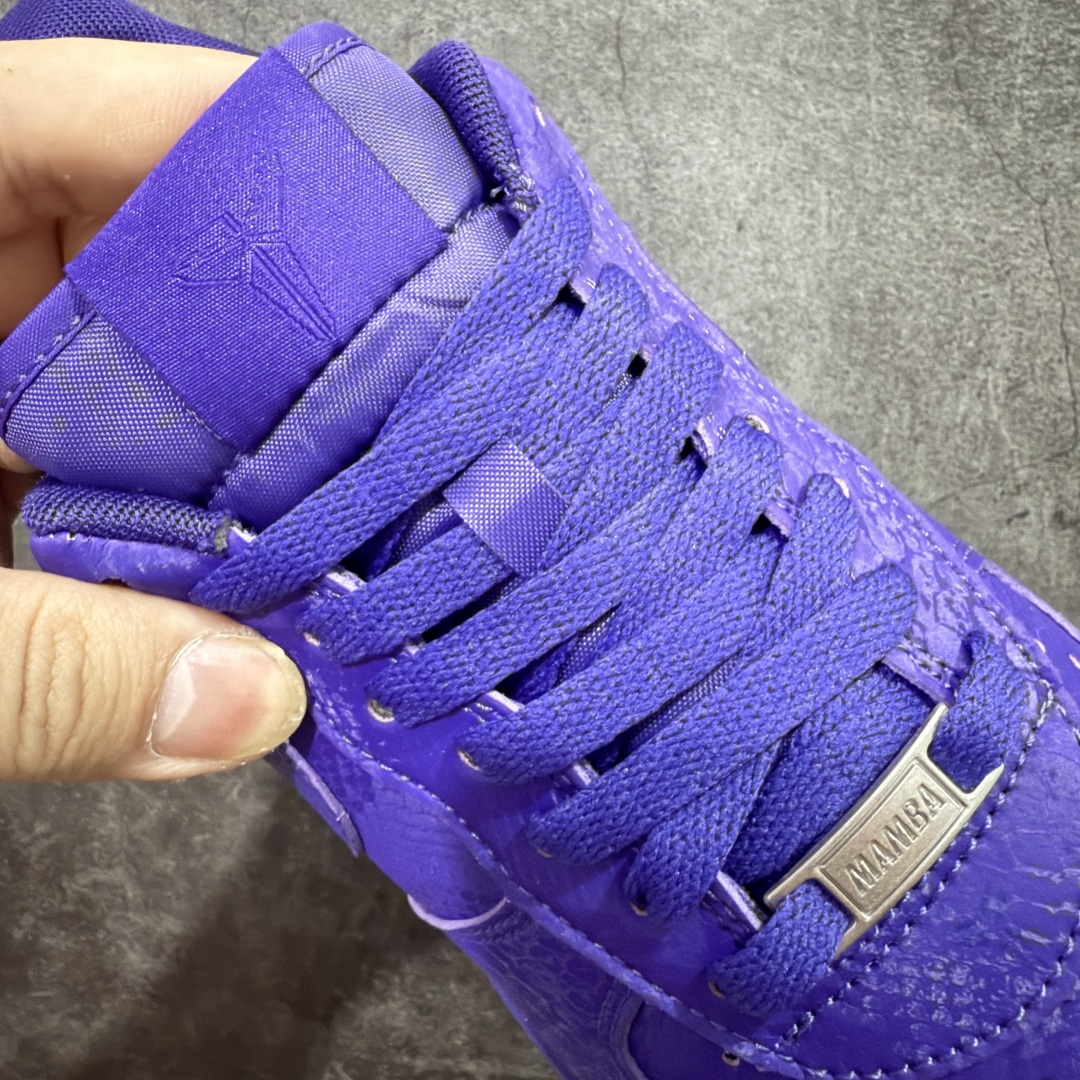  
【纯原】Kobe x Nike Air Force 1'07 Low 科比 空军一号低帮休闲板鞋 紫