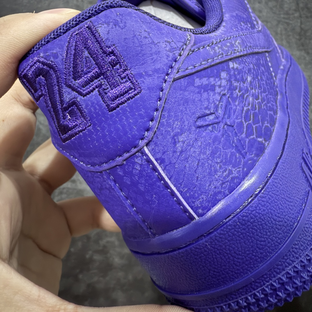  
【纯原】Kobe x Nike Air Force 1'07 Low 科比 空军一号低帮休闲板鞋 紫