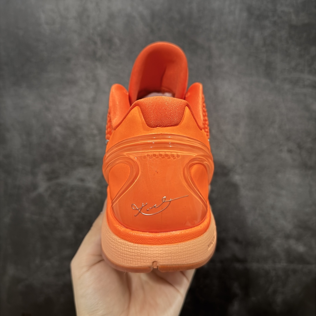  
【纯原】Nike Zoom Kobe 6 Protro“Total Orange” 舒适百搭 防滑耐