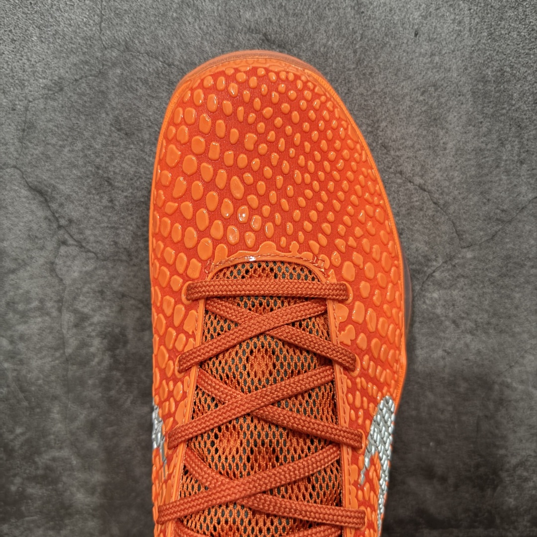  
【纯原】Nike Zoom Kobe 6 Protro“Total Orange” 舒适百搭 防滑耐