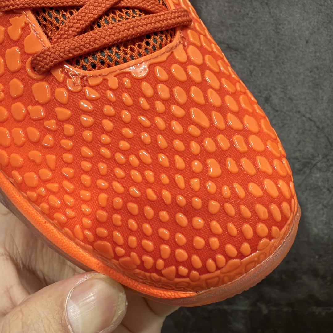  
【纯原】Nike Zoom Kobe 6 Protro“Total Orange” 舒适百搭 防滑耐