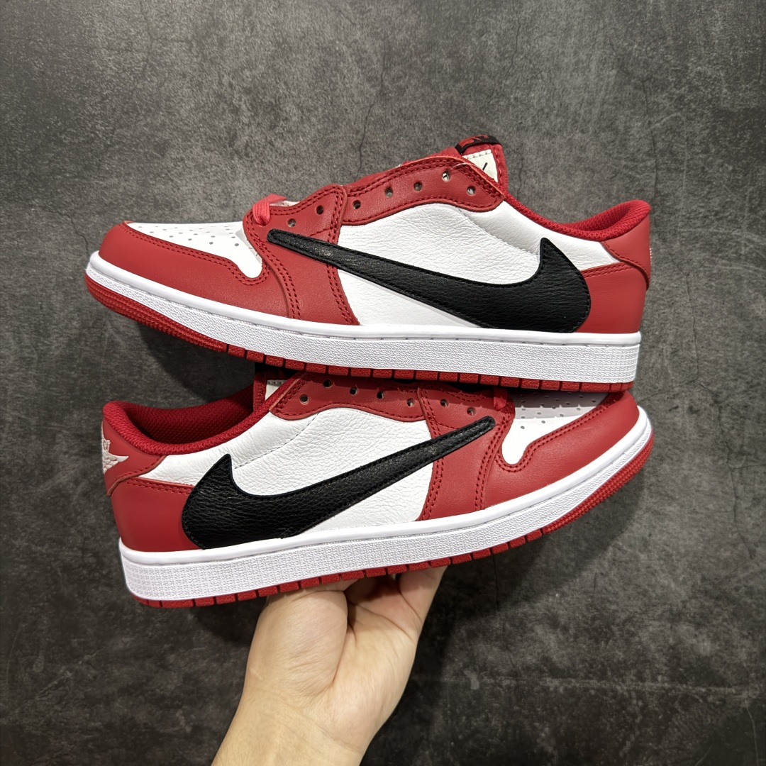  
【纯原】Travis Scott x Air Jordan AJ1 Low OG SP TS联名倒钩