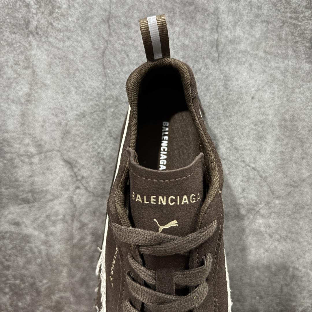 350  纯原版 巴黎世家联名款Balenciaga The Open Product x Puma Speedcat 极速赛车系列彪马低帮生活休闲鞋  406519-05
