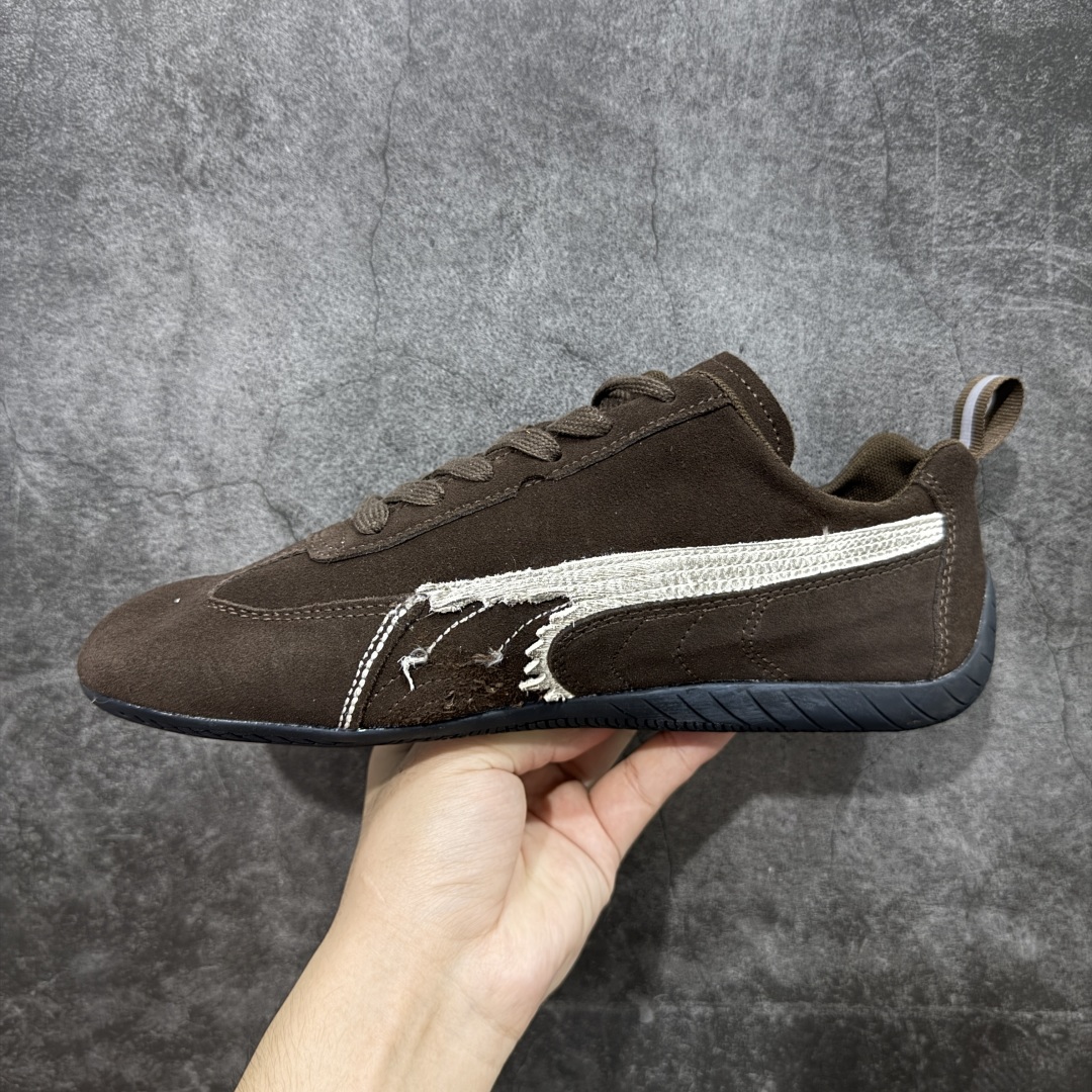 350  纯原版 巴黎世家联名款Balenciaga The Open Product x Puma Speedcat 极速赛车系列彪马低帮生活休闲鞋  406519-05