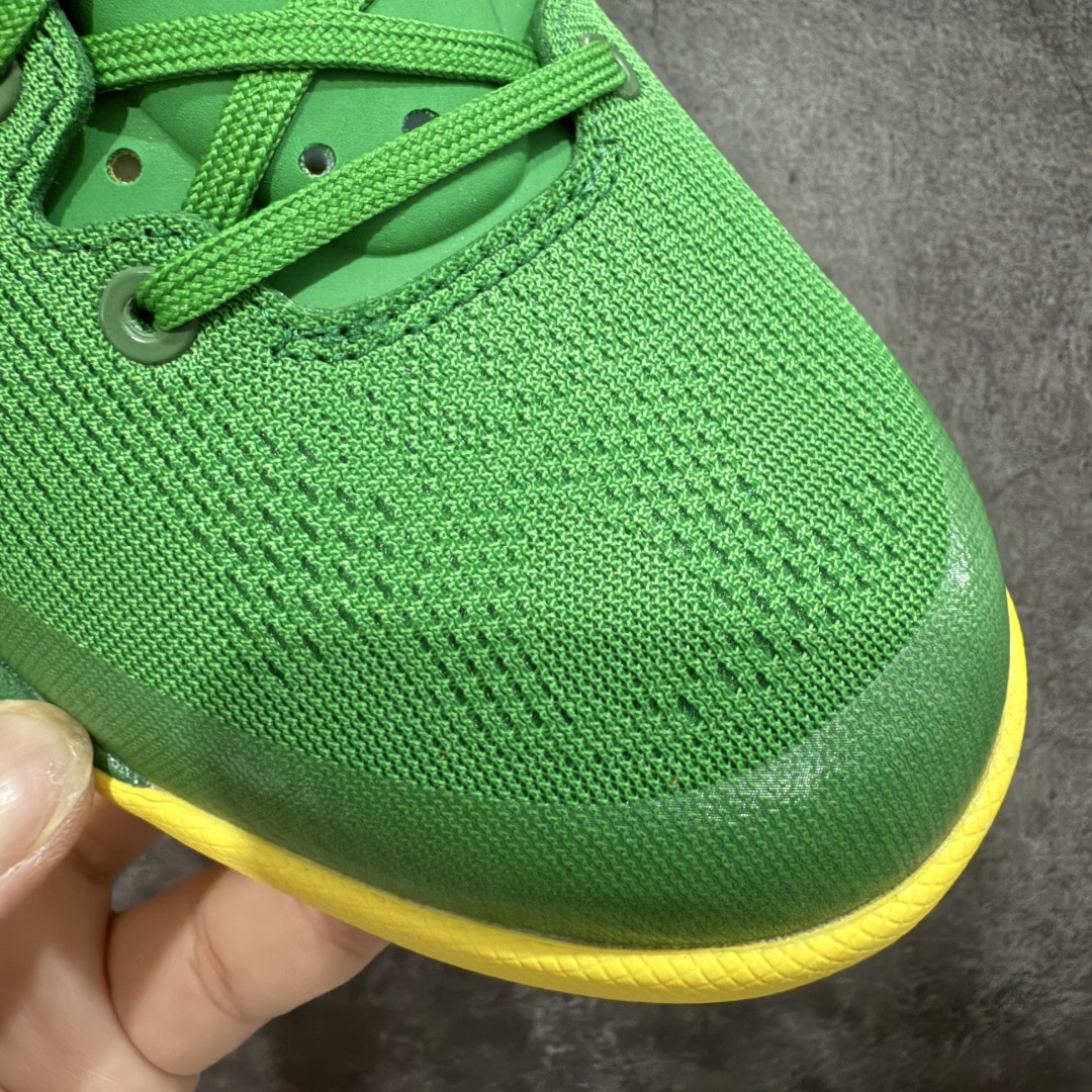  
【纯原】NK Zoom Kobe Ⅷ System 科比8代复刻实战运动低帮文化篮球鞋 俄勒冈黄绿鸭