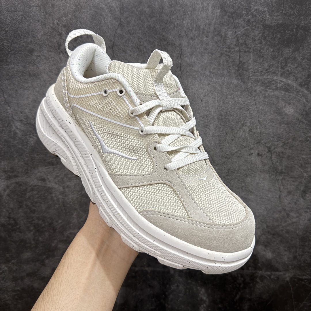  
【纯原】HOKA ONE ONE Bondi B3 LS 运动舒适低帮跑步鞋 男女同款 高品质 原材