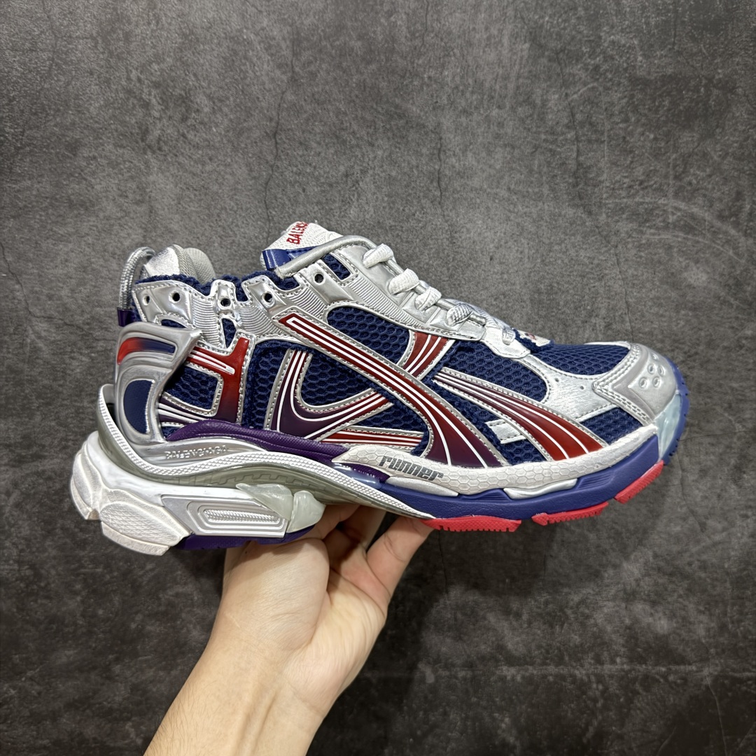  
【纯原】BALENCIAGA Runner 2.0 Sneaker 巴黎世家七代慢跑系列低帮复古野跑