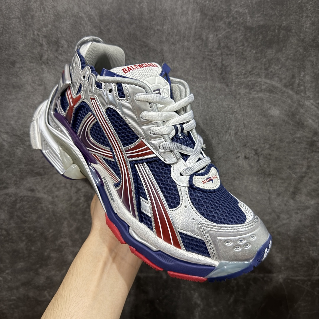  
【纯原】BALENCIAGA Runner 2.0 Sneaker 巴黎世家七代慢跑系列低帮复古野跑