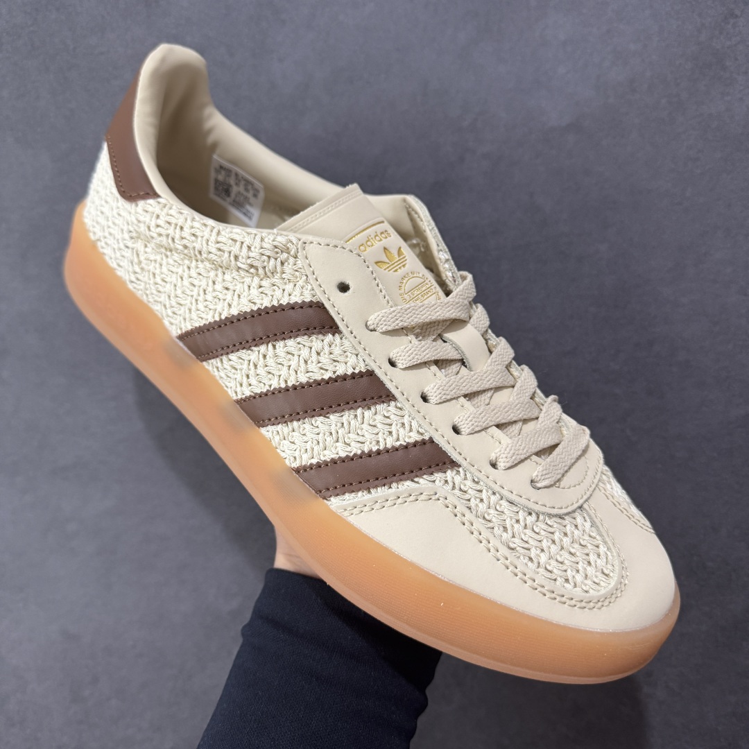  
【正确版】Adidas Originals Gazelle INdoor 三叶草休闲防滑耐磨低帮板鞋