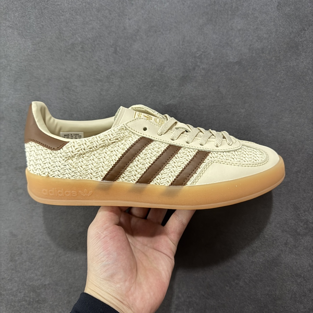  
【正确版】Adidas Originals Gazelle INdoor 三叶草休闲防滑耐磨低帮板鞋