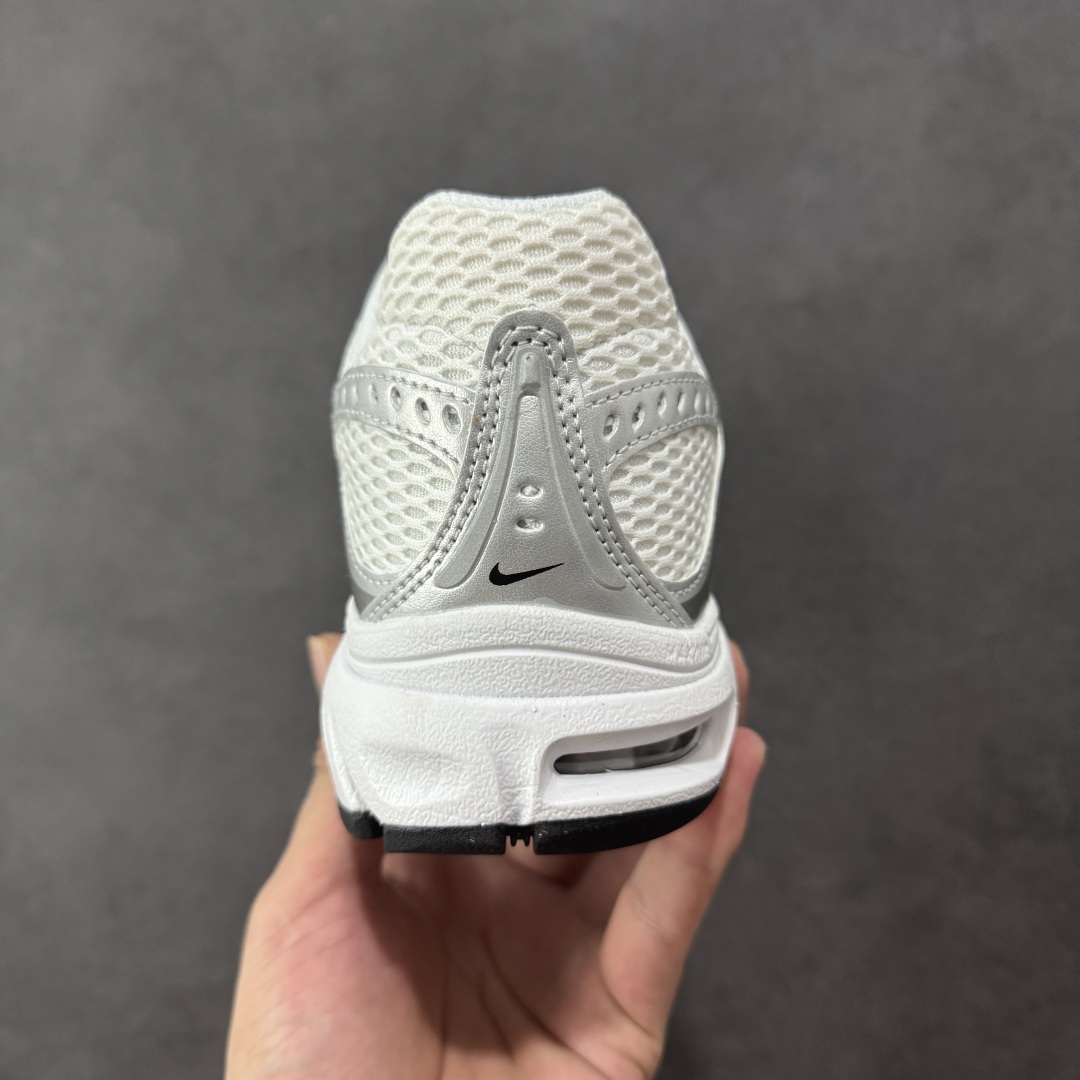200  原厂版 Nike Air Max Moto 2K 百搭舒适耐磨 低帮跑步鞋 银绿 透气网面跑步鞋 HQ2056-103