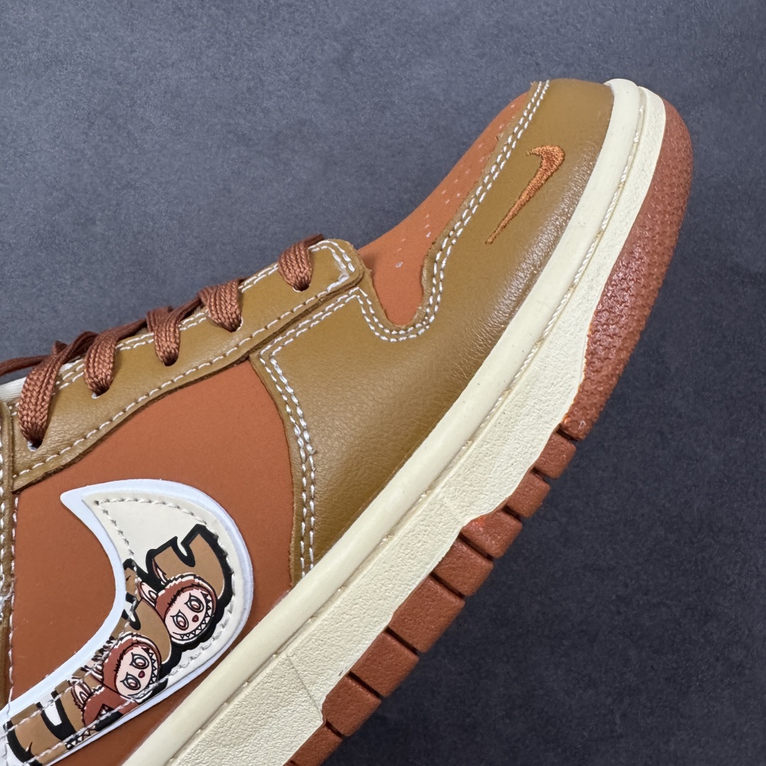  
【纯原】Labubu x Nike Dunk SB Low 拉布布 x 耐克 SB 低帮 联名棕白色