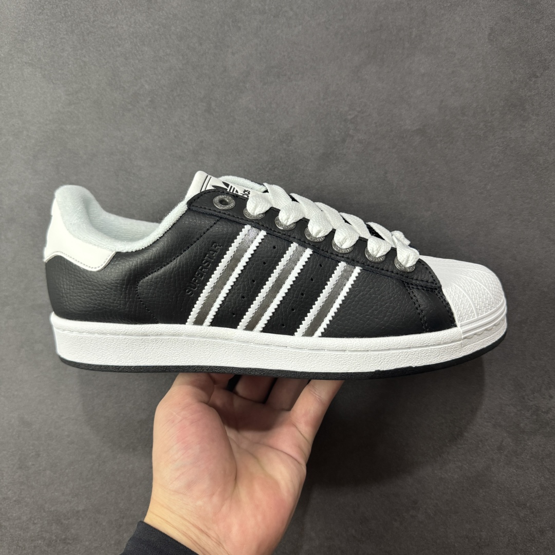 【公司级】Adidas Originals Superstar II 联名款贝壳头 官网同步 实拍首发渠道正品订单 诠释市场最高工艺水平区别市面普通真标版本,进出专柜无压力 货号:JQ0314 尺码:35-45-选品中心