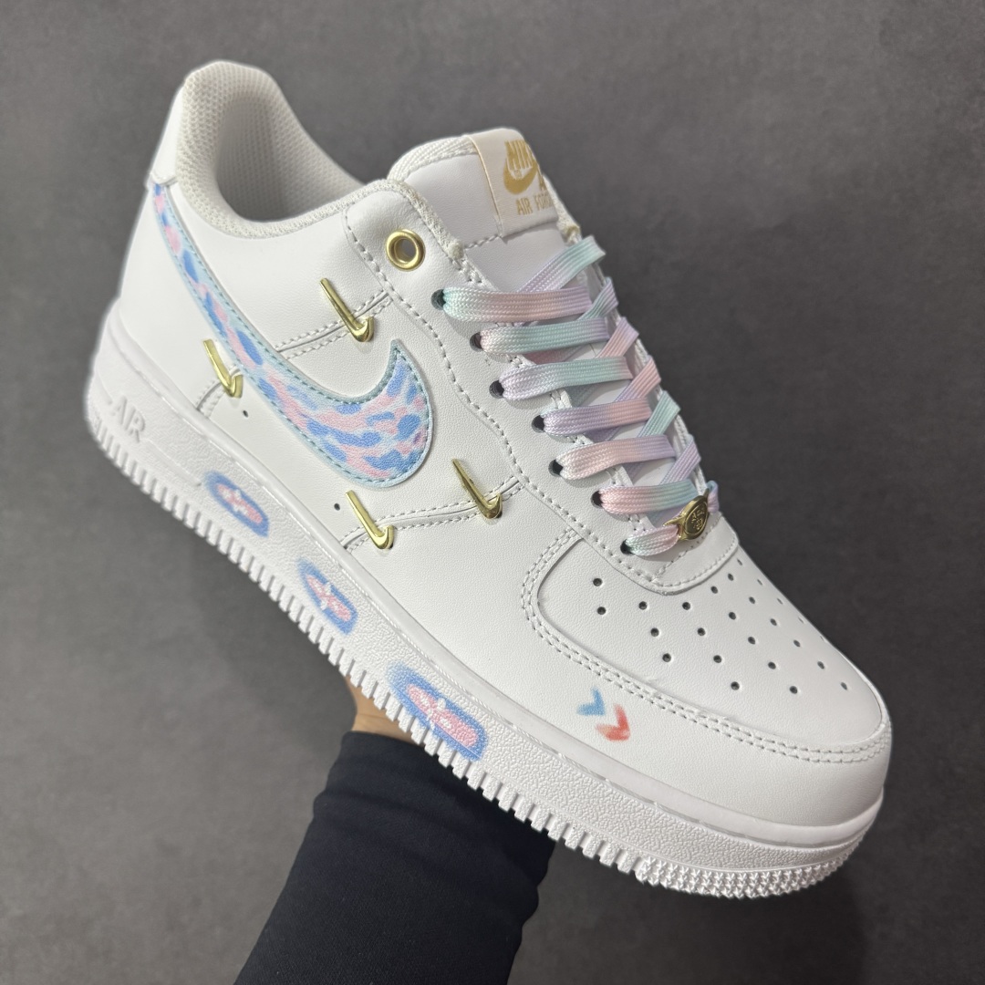 图片[3]-【定制版】Nike Air Force 1\’07 Low 四勾莫奈印象 空军一号低帮休闲板鞋  #定制皮料 定制鞋盒 原楦原纸板 纯正空军版型 内置全掌气垫 货号：ZH0316-105  尺码：36 36.5 37.5 38 38.5 39 40 40.5 41 42 42.5 43 44 44.5 45 编码：HXSA310320-选品中心