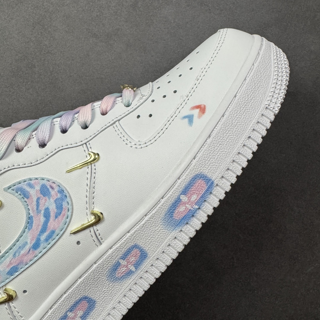 图片[5]-【定制版】Nike Air Force 1\’07 Low 四勾莫奈印象 空军一号低帮休闲板鞋  #定制皮料 定制鞋盒 原楦原纸板 纯正空军版型 内置全掌气垫 货号：ZH0316-105  尺码：36 36.5 37.5 38 38.5 39 40 40.5 41 42 42.5 43 44 44.5 45 编码：HXSA310320-选品中心