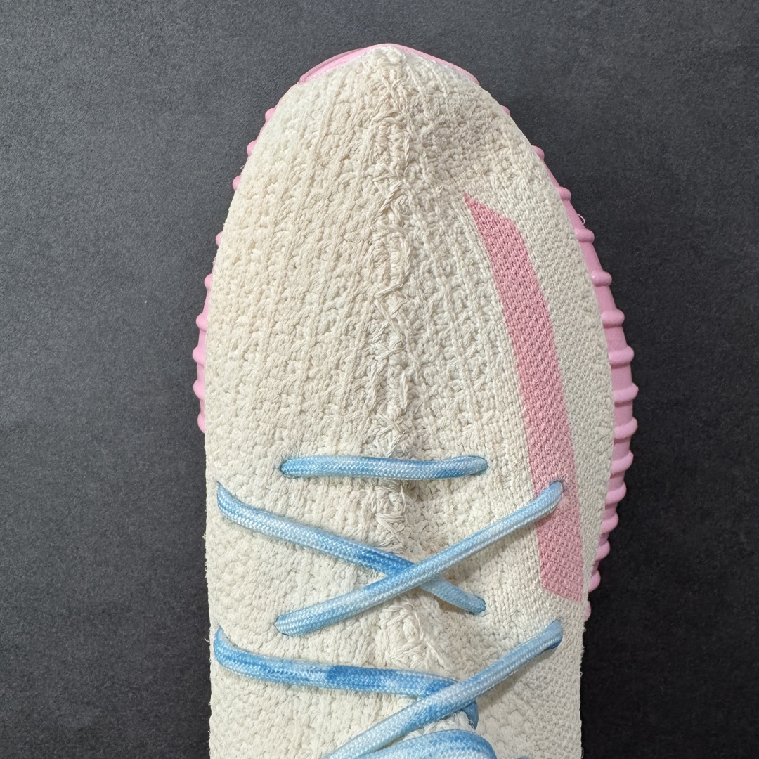 图片[8]-【定制版】adidas originals Yeezy boost 350 V2冰淇淋 不均匀浸染 浪漫夏日粉云朵 独家资源原厂引进大底 客供原厂材料配件 采用原厂Premeknit一体编织鞋面，针织密度和面料弹性都十分出色 流畅正确鞋型 脚裸处正确弧度仅此一家 更多细节自品 货号：CP9366 尺码：36 36.5 37 38 38.5 39 40 40.5 41 42 42.5 43 44 44.5 45 46 47 48 编码：HXSA310320-选品中心