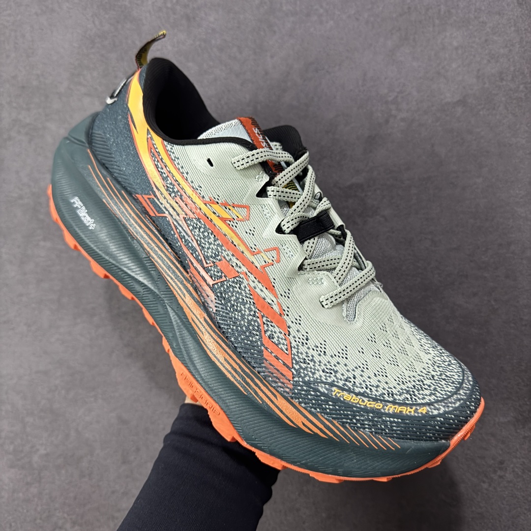  
【纯原】Asics Gel-Trabuco Max 4 复古亚瑟士透气休闲鞋缓震男子耐磨跑步鞋 

