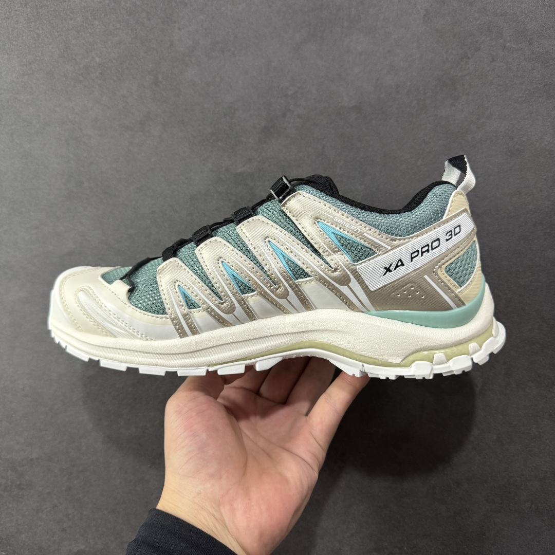 图片[2]-【GQ公司级】SALOMON XA Pro 3D ADV 萨洛蒙潮流越野机能户外功能鞋 全新版本 超高性价比 品质 细节 材料都是肉眼可以见！ 售前售后一步到位！外贸平台特供订单 全套原纸板楦头开发 原厂特供网布配套加持 确保原汁原味 完美呈现版型 原档数据独家私模五层组合大底 男女鞋同步官方 原装Ortholite轻量化鞋垫 中底布带钢印编号 原厂TPU锁扣 进口港宝加持 后跟自然饱满 还原公司包裹性 鞋面采用SENSIFT贴合技术 全方位贴合包裹脚型 鞋跟部鞋底牵引设计 提供强大的抓地性能 更适应野外崎岖不平的道路 其3D ADVANCED CHASSIS底盘 材料轻量大化 钉齿设计更具稳定性 防护性 鞋底易磨损区运用CONTAGRIP高耐磨材料 应对城市硬质路面长距离跑考验 尺码：36 36.5 37.5 38 38.5 39 40 40.5 41 42 42.5 43 44 44.5 45-选品中心