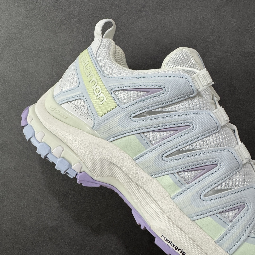 图片[6]-【GQ公司级】SALOMON XA Pro 3D ADV 萨洛蒙潮流越野机能户外功能鞋 全新版本 超高性价比 品质 细节 材料都是肉眼可以见！ 售前售后一步到位！外贸平台特供订单 全套原纸板楦头开发 原厂特供网布配套加持 确保原汁原味 完美呈现版型 原档数据独家私模五层组合大底 男女鞋同步官方 原装Ortholite轻量化鞋垫 中底布带钢印编号 原厂TPU锁扣 进口港宝加持 后跟自然饱满 还原公司包裹性 鞋面采用SENSIFT贴合技术 全方位贴合包裹脚型 鞋跟部鞋底牵引设计 提供强大的抓地性能 更适应野外崎岖不平的道路 其3D ADVANCED CHASSIS底盘 材料轻量大化 钉齿设计更具稳定性 防护性 鞋底易磨损区运用CONTAGRIP高耐磨材料 应对城市硬质路面长距离跑考验 尺码：36 36.5 37.5 38 38.5 39 40 40.5 41 42 42.5 43 44 44.5 45-选品中心