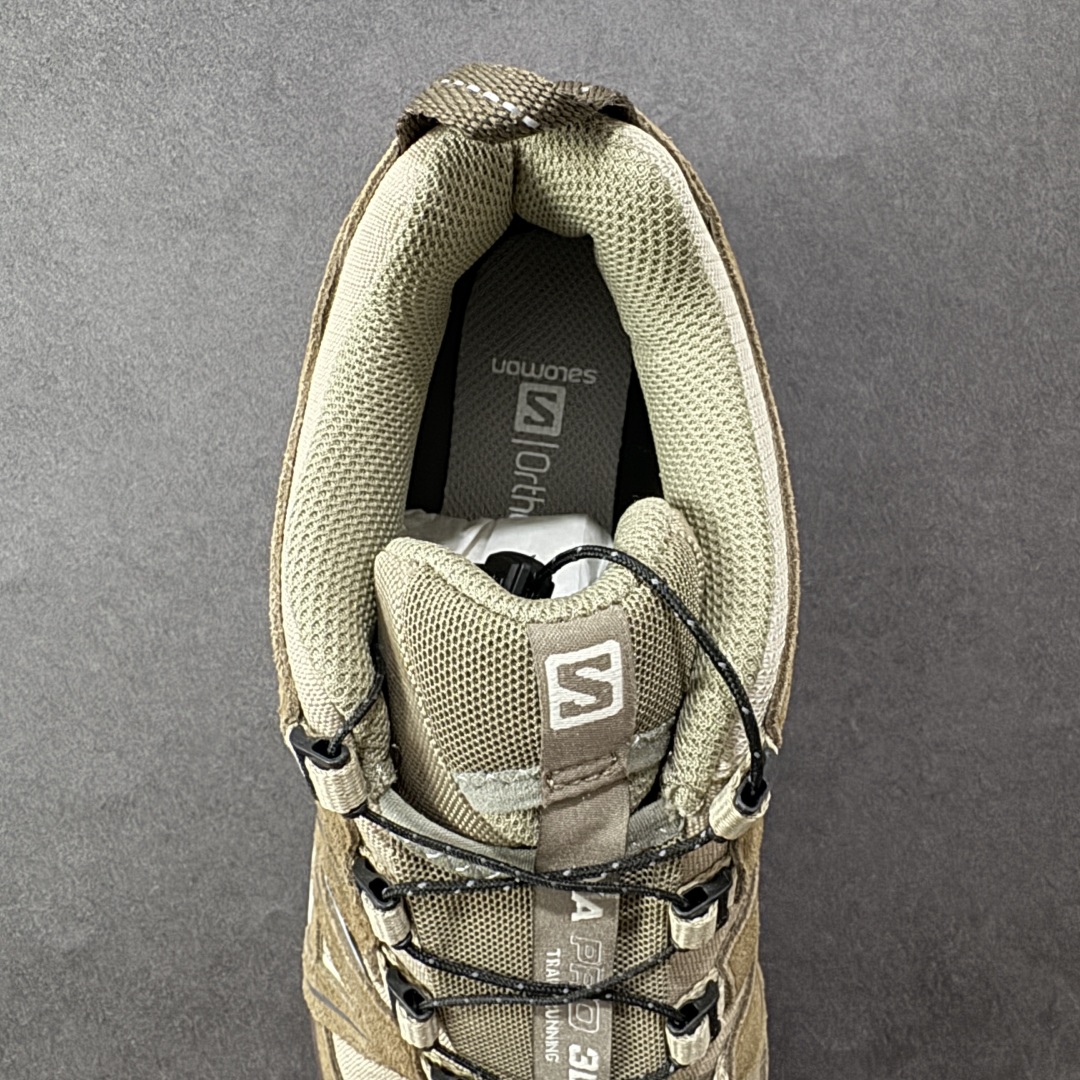 图片[7]-【GQ公司级】SALOMON XA Pro 3D ADV 萨洛蒙潮流越野机能户外功能鞋 全新版本 超高性价比 品质 细节 材料都是肉眼可以见！ 售前售后一步到位！外贸平台特供订单 全套原纸板楦头开发 原厂特供网布配套加持 确保原汁原味 完美呈现版型 原档数据独家私模五层组合大底 男女鞋同步官方 原装Ortholite轻量化鞋垫 中底布带钢印编号 原厂TPU锁扣 进口港宝加持 后跟自然饱满 还原公司包裹性 鞋面采用SENSIFT贴合技术 全方位贴合包裹脚型 鞋跟部鞋底牵引设计 提供强大的抓地性能 更适应野外崎岖不平的道路 其3D ADVANCED CHASSIS底盘 材料轻量大化 钉齿设计更具稳定性 防护性 鞋底易磨损区运用CONTAGRIP高耐磨材料 应对城市硬质路面长距离跑考验 尺码：36 36.5 37.5 38 38.5 39 40 40.5 41 42 42.5 43 44 44.5 45-选品中心