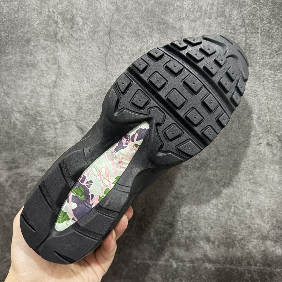  
【纯原】Corteiz x Nike Air Max 95 复古减震气垫跑鞋 FB2709-001
