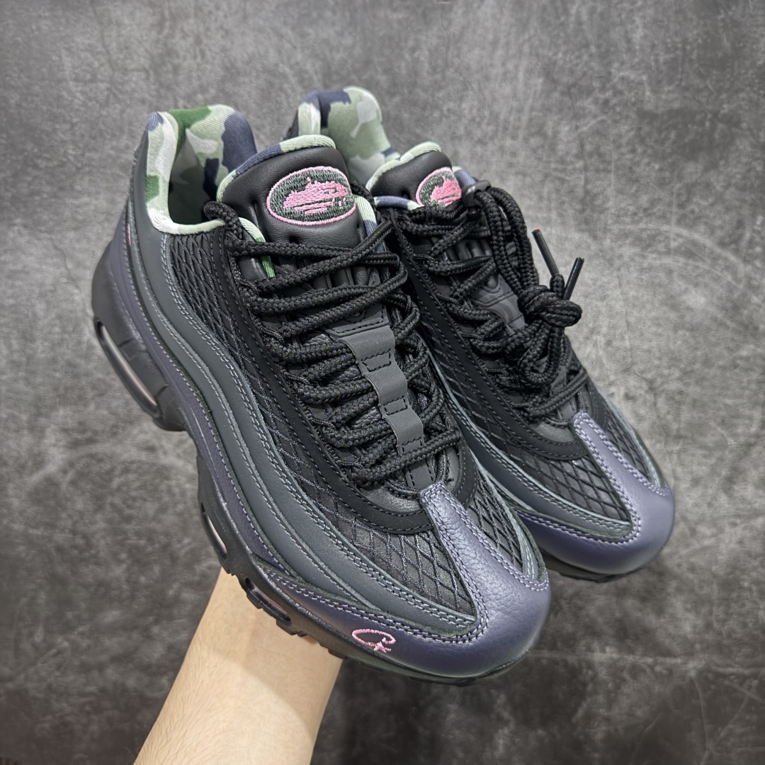  
【纯原】Corteiz x Nike Air Max 95 复古减震气垫跑鞋 FB2709-001
