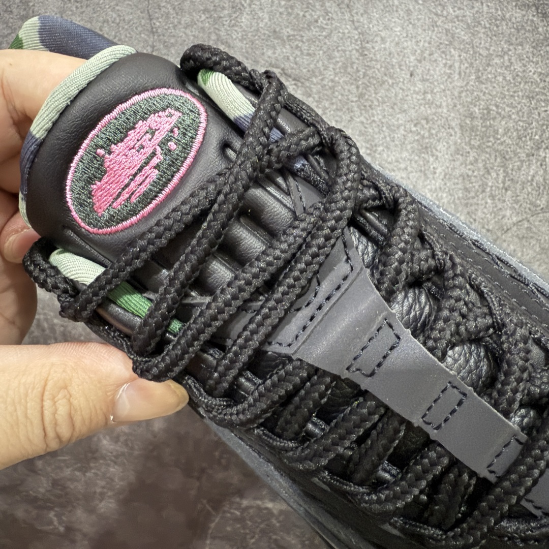  
【纯原】Corteiz x Nike Air Max 95 复古减震气垫跑鞋 FB2709-001
