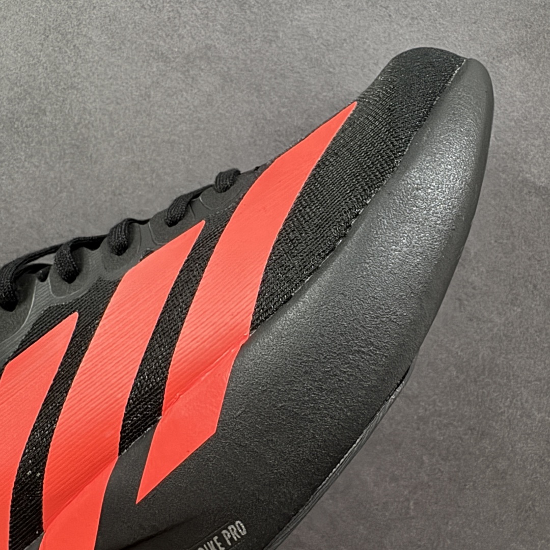 图片[5]-【公司级】Adidas Adizero Evo SL M 阿迪超轻透气缓震跑鞋  整体外观造型与adiZero Adios Pro EVO 1非常相似 中底配置方面搭载全掌Lightstrike Pro 鞋面采用透气网面示人 契合日常训练鞋的定位 更加耐用 外底给到了马牌橡胶 及上代竞速旗舰adidas Adizero Adios Pro 3区域分布 货号： JR3414 尺码：36-45半 编码：YBB230240-选品中心