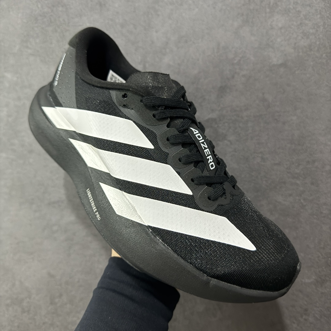图片[3]-【公司级】Adidas Adizero Evo SL M 阿迪超轻透气缓震跑鞋  整体外观造型与adiZero Adios Pro EVO 1非常相似 中底配置方面搭载全掌Lightstrike Pro 鞋面采用透气网面示人 契合日常训练鞋的定位 更加耐用 外底给到了马牌橡胶 及上代竞速旗舰adidas Adizero Adios Pro 3区域分布 货号： JP7149 尺码：36-45半 编码：YBB230240-选品中心
